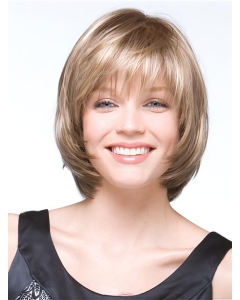 Tempting Blonde Straight Chin Length Bob Wigs Tempting Blonde Straight Chin Length Bob Wigs