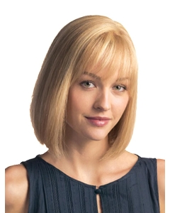 Braw Blonde Monofilament Chin Length Human Hair Wigs Braw Blonde Monofilament Chin Length Human Hair Wigs