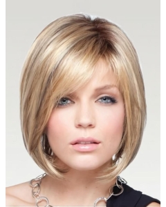 Easeful Blonde Monofilament Chin Length Wigs Easeful Blonde Monofilament Chin Length Wigs