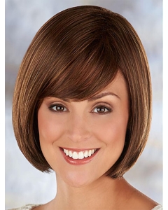 Brown Straight Synthetic Discount Medium Wigs Brown Straight Synthetic Discount Medium Wigs