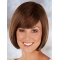 Brown Straight Synthetic Discount Medium Wigs