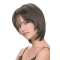 Flexibility Brown Straight Chin Length Bob Wigs