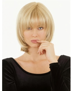 Hairstyles Blonde Monofilament Chin Length Lace Wigs Hairstyles Blonde Monofilament Chin Length Lace Wigs