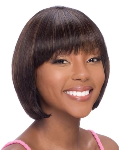 Refined Auburn Straight Chin Length African American Wigs Refined Auburn Straight Chin Length African American Wigs
