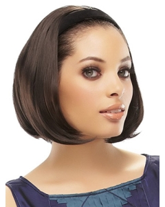 Brazilian Remy Hair Brown Straight Medium Wigs Brazilian Remy Hair Brown Straight Medium Wigs