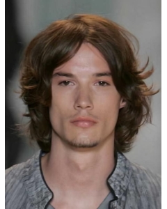 Auburn Lace Front Chin Length Men Wigs Auburn Lace Front Chin Length Men Wigs