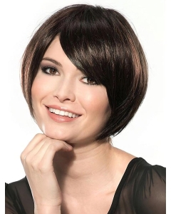 Comfortable Black Lace Front Chin Length Wigs Comfortable Black Lace Front Chin Length Wigs