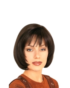 Shining Brown Straight Chin Length Human Hair Wigs Shining Brown Straight Chin Length Human Hair Wigs