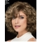 Curly Brown Chin Length 10" Stylish Classic Wigs