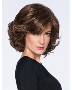 Brown Classic Women'S Curly Synthetic Wigs Brown Classic Women'S Curly Synthetic Wigs