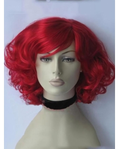 14 Inches Curly Lace Front Red Human Wigs 14 Inches Curly Lace Front Red Human Wigs