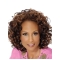 Beverly Johnson Fun and Trendy Mid-length Curly Lace Human Hair Wig