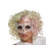 Perfect Blonde Curly Chin Length Lady Gaga Wigs
