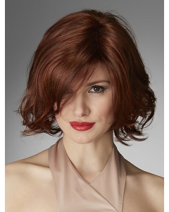 Amazing Chin Length Curly Red Layered Beautiful Wigs Amazing Chin Length Curly Red Layered Beautiful Wigs