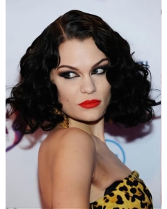 Flexibility Black Curly Chin Length Jessie J Wigs Flexibility Black Curly Chin Length Jessie J Wigs