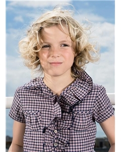 Amazing Blonde Curly Chin Length Kids Wigs Amazing Blonde Curly Chin Length Kids Wigs