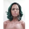 Bobs 11" Curly Ombre/2 Tone Chin Length Lace Front Synthetic Wigs