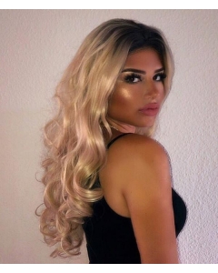 Blonde Long Wavy  Sunkissed Synthetic Lace Front Wigs Blonde Long Wavy  Sunkissed Synthetic Lace Front Wigs