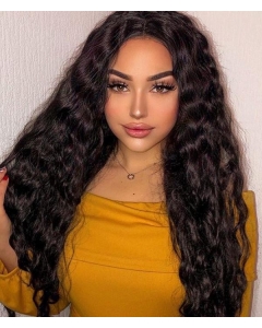 Natural Looking Long Curly  Mystical Synthetic Lace Front Wigs For African American Women Natural Looking Long Curly  Mystical Synthetic Lace Front Wigs For African American Women