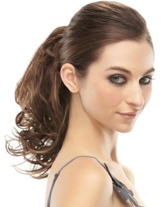 Fashion Brown Curly Clip in Hairpieces Fashion Brown Curly Clip in Hairpieces