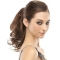Fashion Brown Curly Clip in Hairpieces