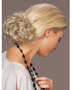 Cool Blonde Curly Short Clip in Hairpieces Cool Blonde Curly Short Clip in Hairpieces