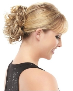 Easy Blonde Curly Short Clip in Hairpieces Easy Blonde Curly Short Clip in Hairpieces