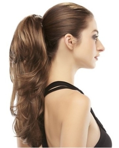 Trendy Brown Wavy Long Clip in Hairpieces Trendy Brown Wavy Long Clip in Hairpieces