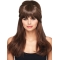 No-fuss Brown Straight Short Clip in Hairpieces