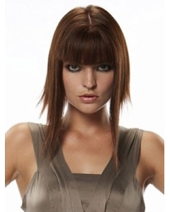 Trendy Auburn Straight Long Human Hair Hairpieces Trendy Auburn Straight Long Human Hair Hairpieces
