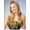 Nice Blonde Wavy Long Celebrity Wigs