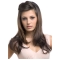 Fashion Brown Wavy Long Synthetic Hair Wigs & Half Wigs