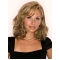 Modern Blonde Wavy Shoulder Length Hair Falls & Half Hairpieces