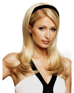 Fabulous Blonde Straight Long Human Hair Wigs & Half Wigs Fabulous Blonde Straight Long Human Hair Wigs & Half Wigs
