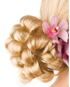 Synthetic Blonde Stylish Wraps / Buns Synthetic Blonde Stylish Wraps / Buns