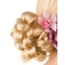 Synthetic Blonde Stylish Wraps / Buns