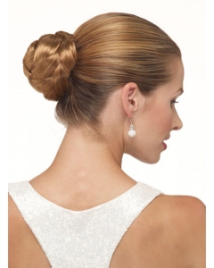 Synthetic Brown Durable Wraps / Buns Hairpieces Synthetic Brown Durable Wraps / Buns Hairpieces