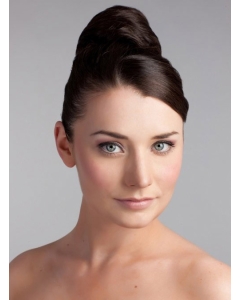Synthetic Brown Designed Wraps / Buns Hairpieces Synthetic Brown Designed Wraps / Buns Hairpieces