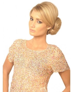Synthetic Blonde Cool Wraps / Buns Synthetic Blonde Cool Wraps / Buns