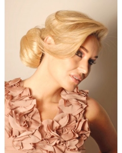 Synthetic Blonde Beautiful Wraps / Buns Hairpieces Synthetic Blonde Beautiful Wraps / Buns Hairpieces