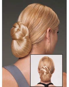Synthetic Brown Easy Wraps / Buns Synthetic Brown Easy Wraps / Buns