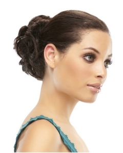 Remy Human Hair Brown Traditiona Wraps / Buns Remy Human Hair Brown Traditiona Wraps / Buns