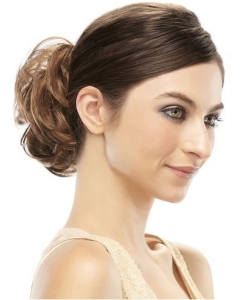 Remy Human Hair Brown Mature Wraps / Buns Remy Human Hair Brown Mature Wraps / Buns