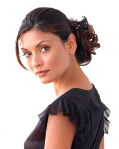Remy Human Hair Auburn Fashionable Wraps/Buns Remy Human Hair Auburn Fashionable Wraps/Buns