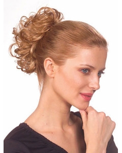 Discount Blonde Wavy Short Ponytails Hairpieces Discount Blonde Wavy Short Ponytails Hairpieces