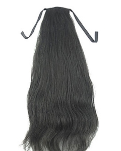 Amazing Black Straight Long Ponytails Hairpieces Amazing Black Straight Long Ponytails Hairpieces