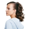 Flexibility Brown Curly Long Ponytails Hairpieces