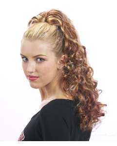 Synthetic Long Brown Polite Ponytails Synthetic Long Brown Polite Ponytails