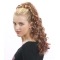 Synthetic Long Brown Polite Ponytails
