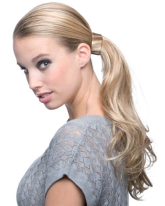 Synthetic Long Blonde Elegant Ponytails Synthetic Long Blonde Elegant Ponytails